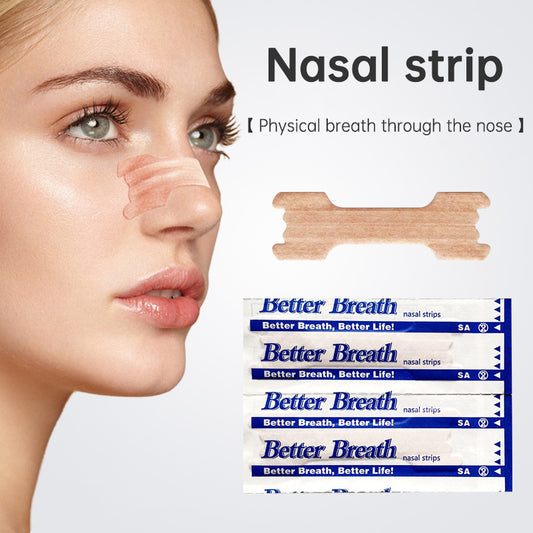 10/50PCS Breath Nasal Strips Right Aid Stop Snoring Nose Patch Good Sleeping Patch Product Easier Breath Sleep Aid Decive